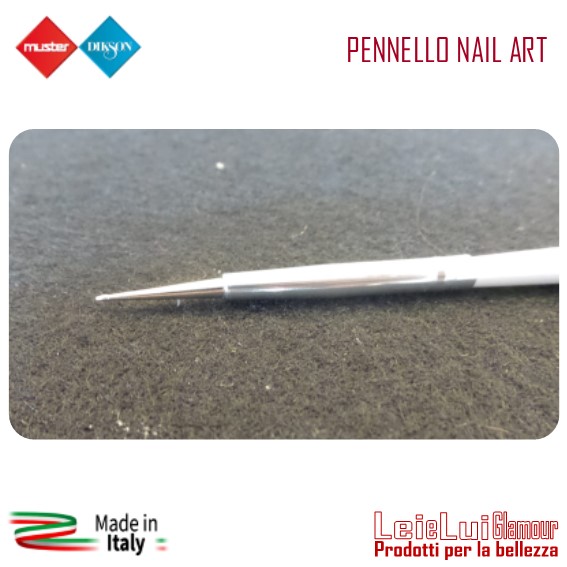 PENNELLO NAIL ART – MUSTER&DIKSON – art.14767 - immagine 3